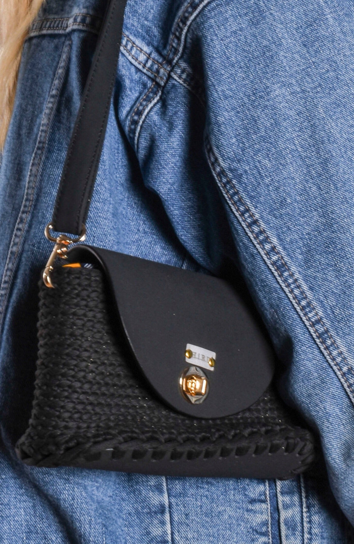 Midnight Black clutch