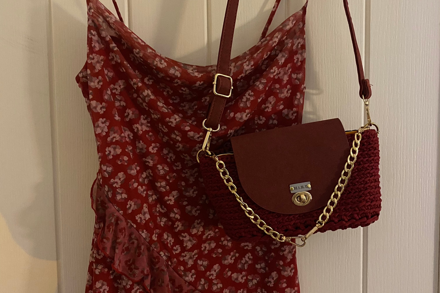 Red Rose Clutch