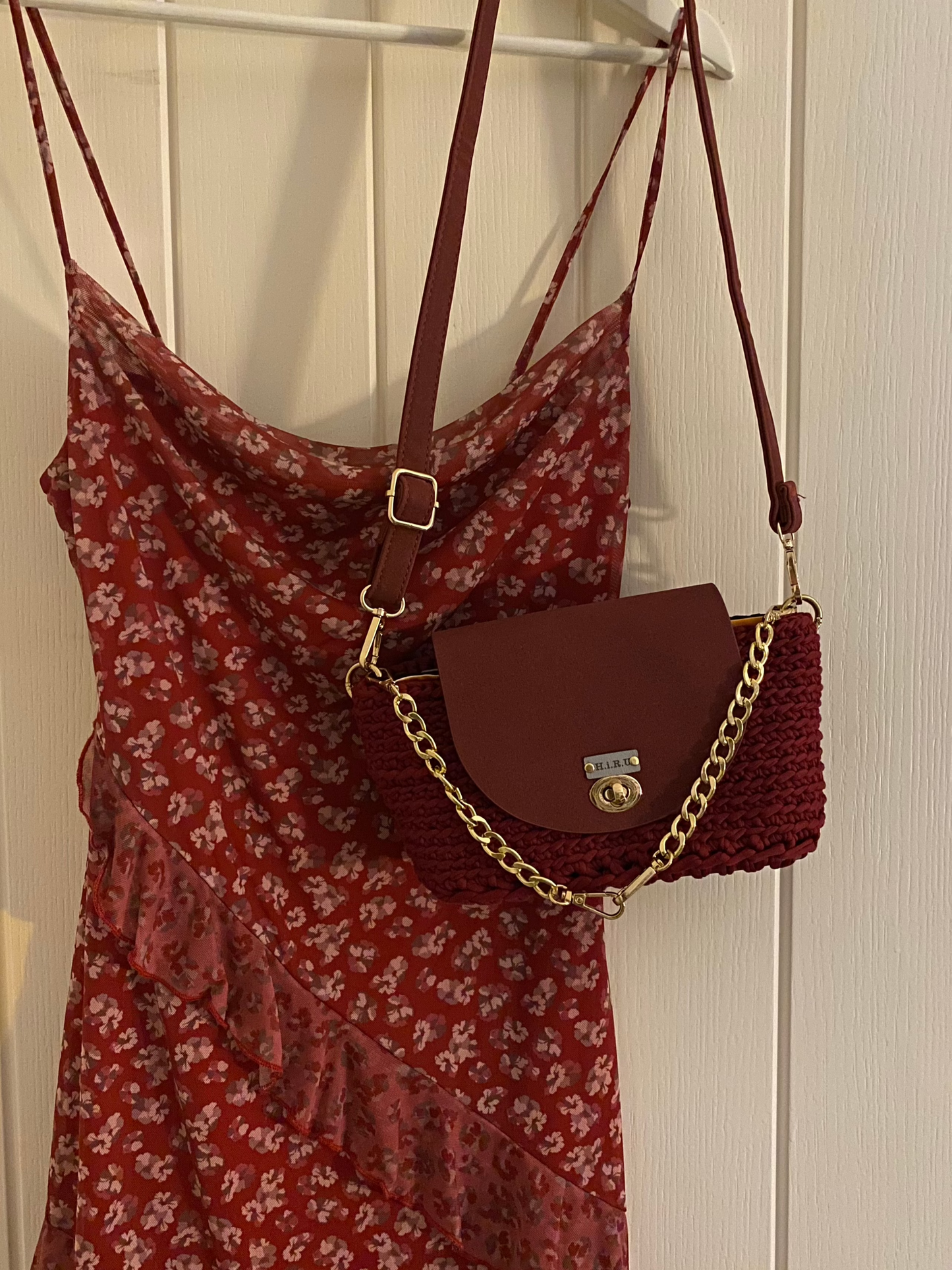 Red Rose Clutch